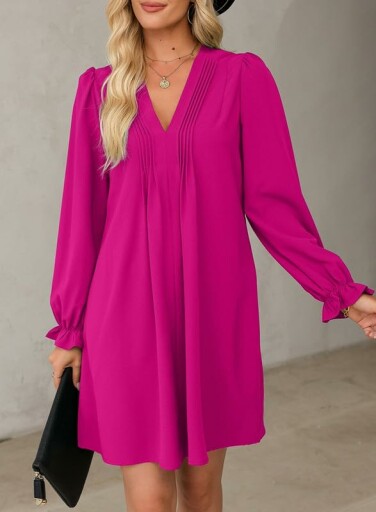 Woman wearing Dokotoo Midi Dress at a casual outing