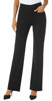 Women's High Waist Stretchy Bootcut Slacks