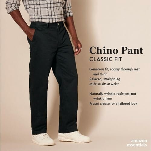 Amazon Essentials Men's Classic-Fit Chino Pant