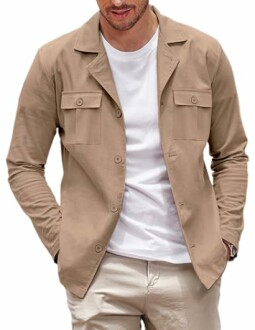 COOFANDY Shirt Jacket