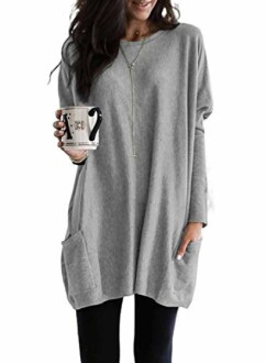 Dokotoo Women's Casual Long Sleeve Shirts