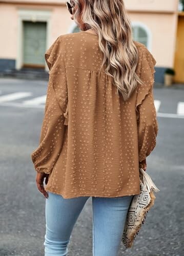 PRETTYGARDEN Women's Long Sleeve Blouses